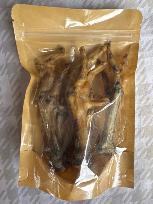 Chicken Feet Dog Treats Pack (5 feet)