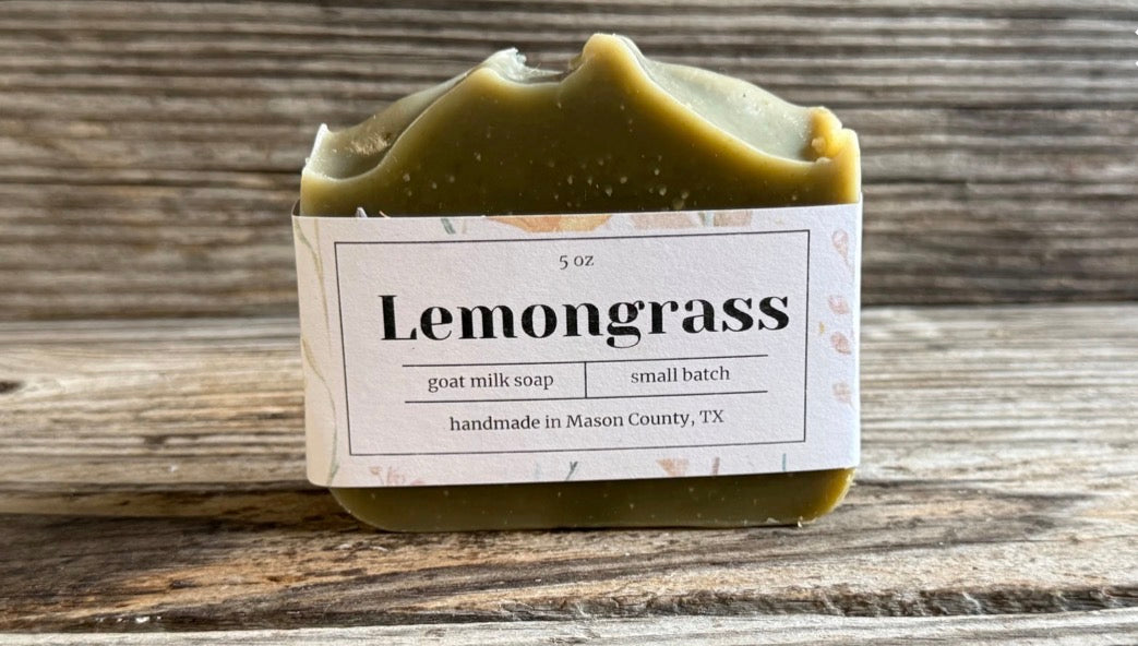 Lemongrass Goat Milk Soap