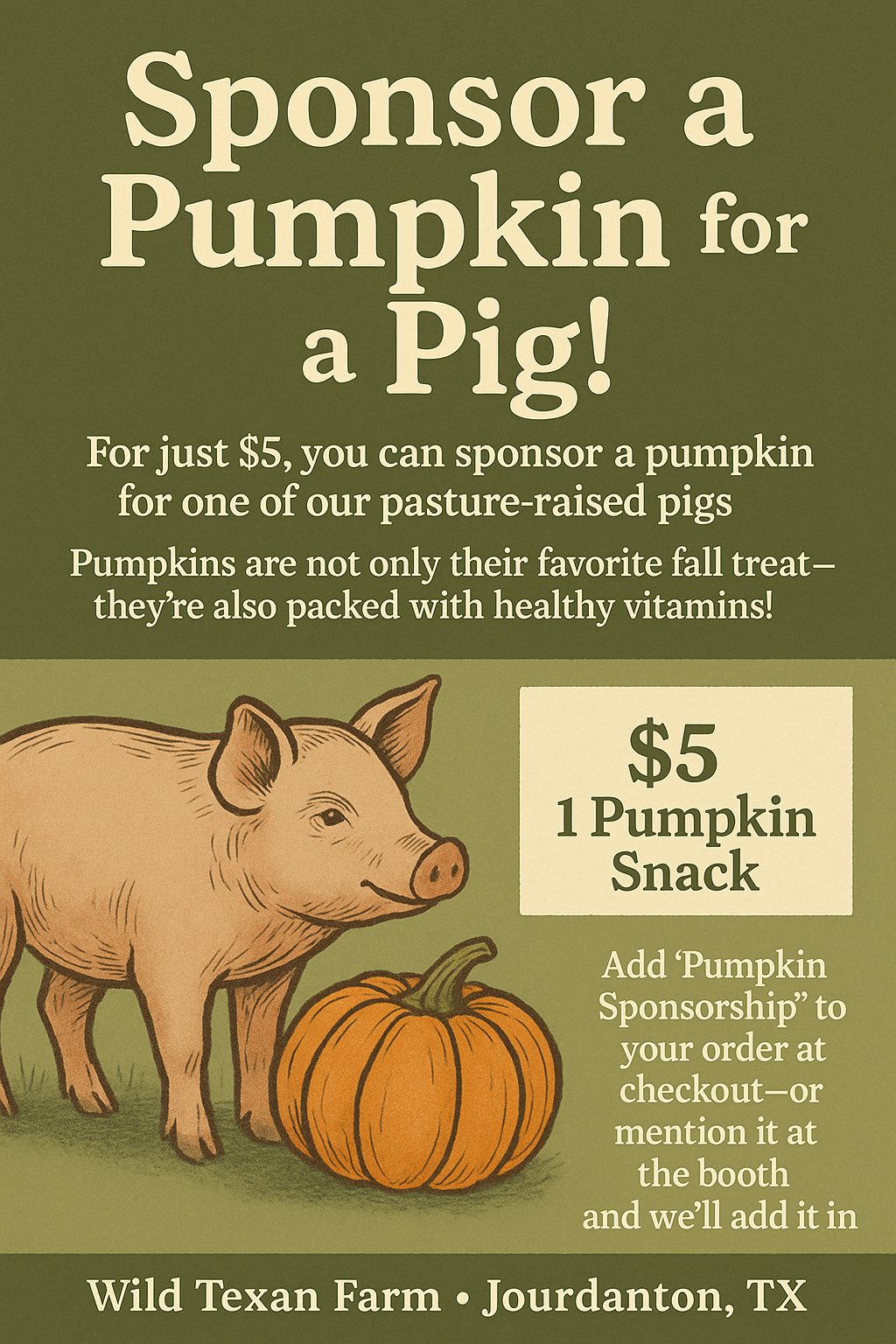 Sponsor a Pumpkin