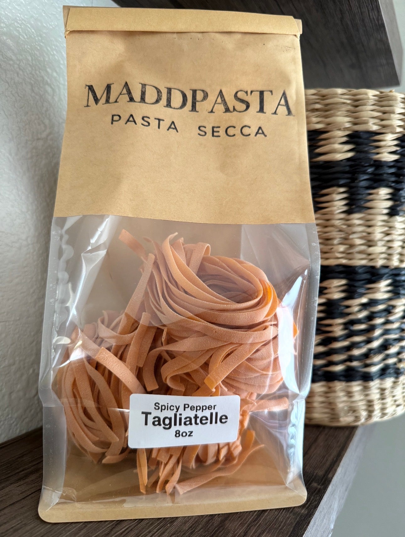 Spicy Pepper Tagliatelle Pasta