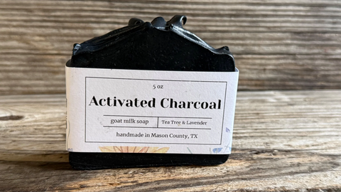 Activated Charcoal- Goats Milk Soap