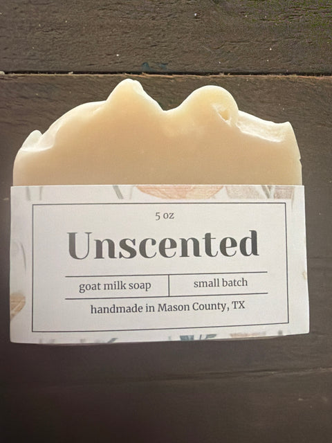 Unscented -Goat Milk Soap