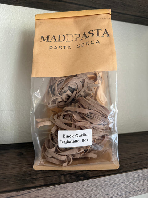 Black Garlic Tagliatelle Pasta