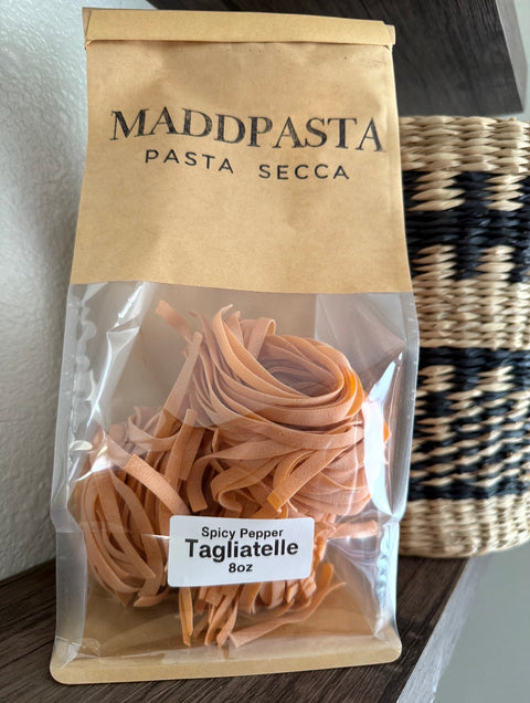 Spicy Pepper Tagliatelle Pasta